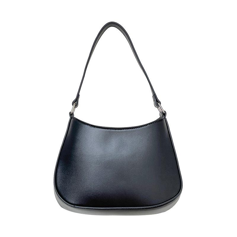 Fashion Ladies Solid Color Underarm Bag - Trendha