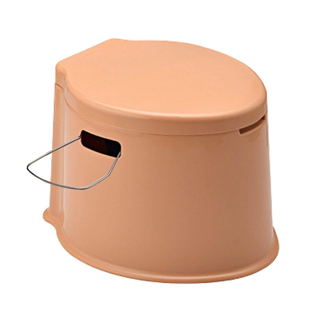 Multifunctional Mobile Toilet PP Board And Barrel Connected Bearing 100KG 5L - Trendha