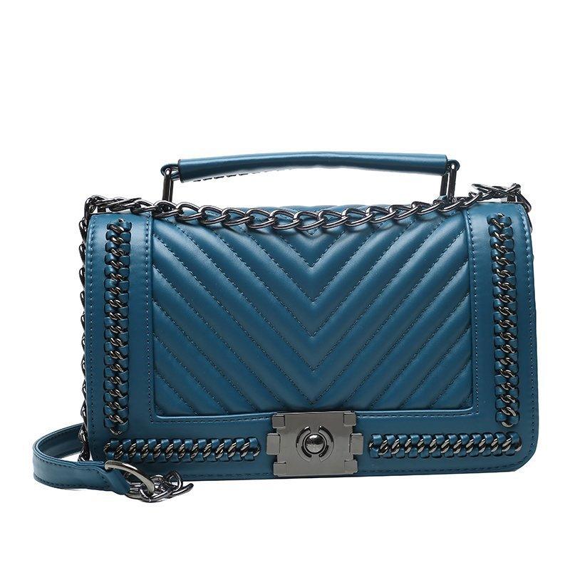 Fashion Chain Shoulder Messenger Bag European And American Style Popular Handbag - Trendha