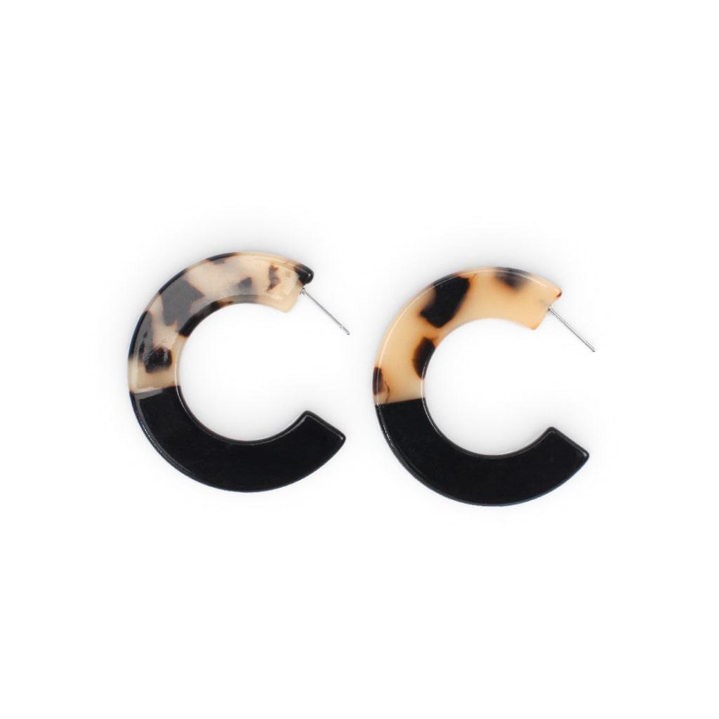 C-Shaped Earrings - Trendha