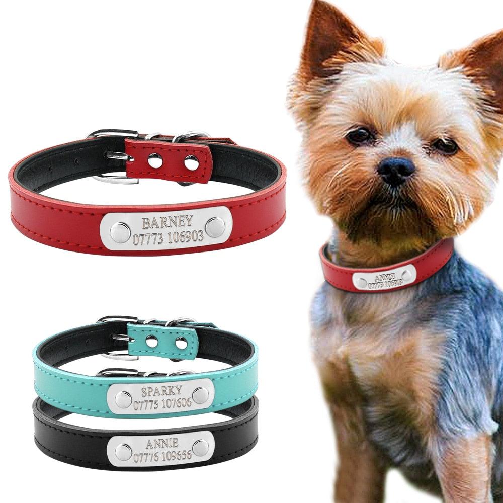 Fashion Engraved Leather Collar - Trendha