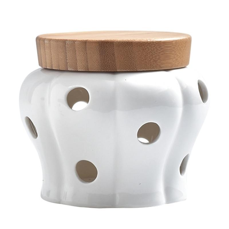 Garlic Design Storage Jar - Trendha