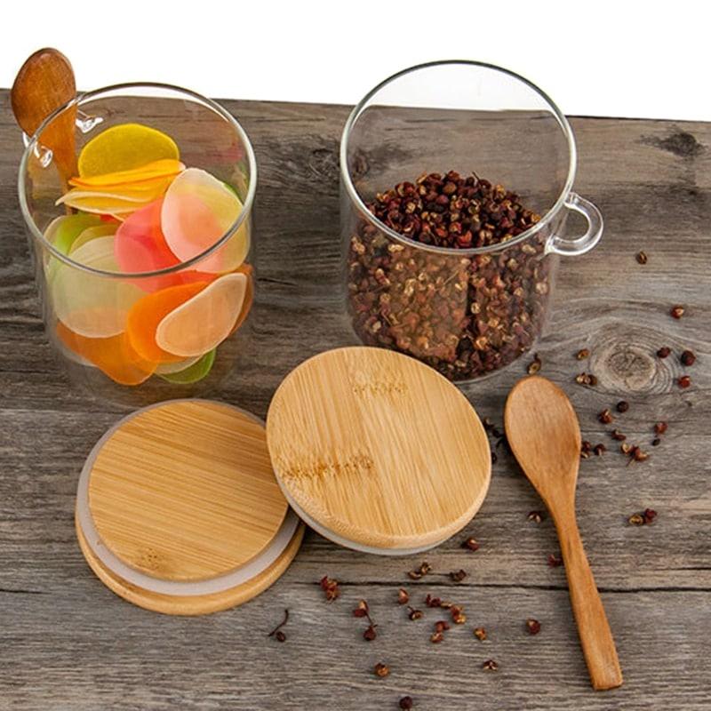 Glass Food Jar Storage - Trendha