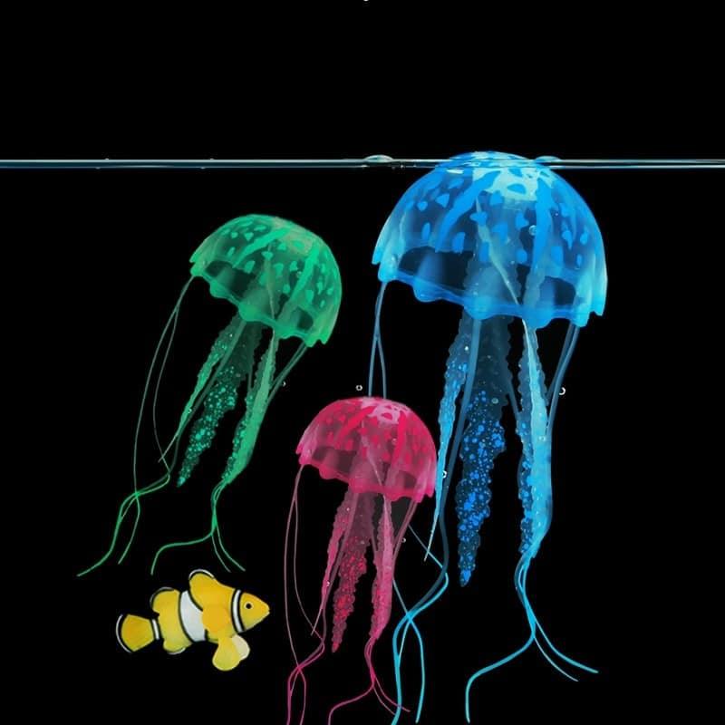 Glowing Artificial Jellyfish Ornament - Trendha