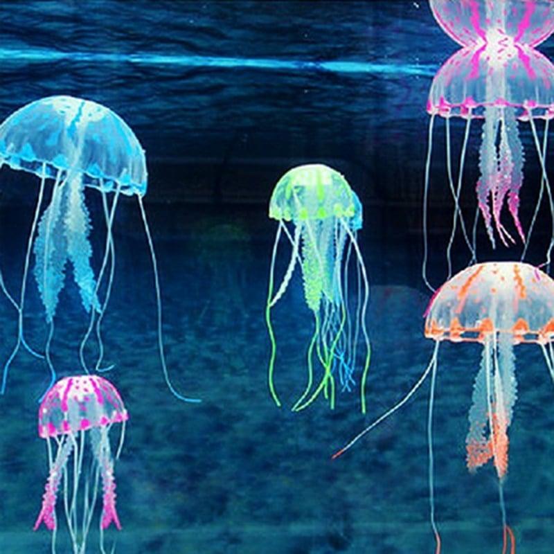 Glowing Effect Artificial Jellyfish - Trendha