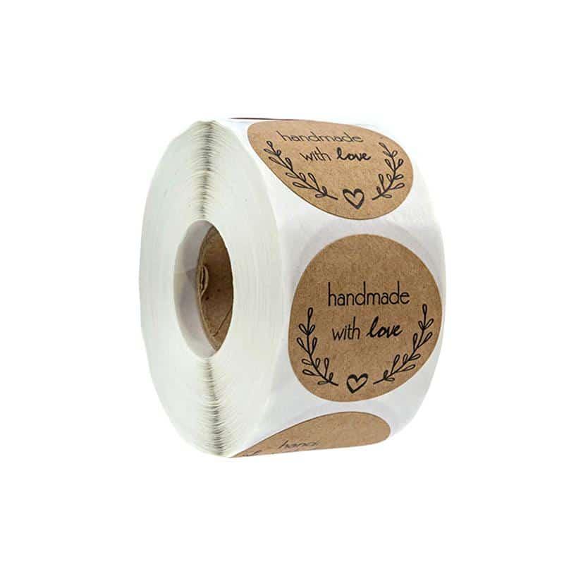 Handmade Label Roll of Stickers - Trendha
