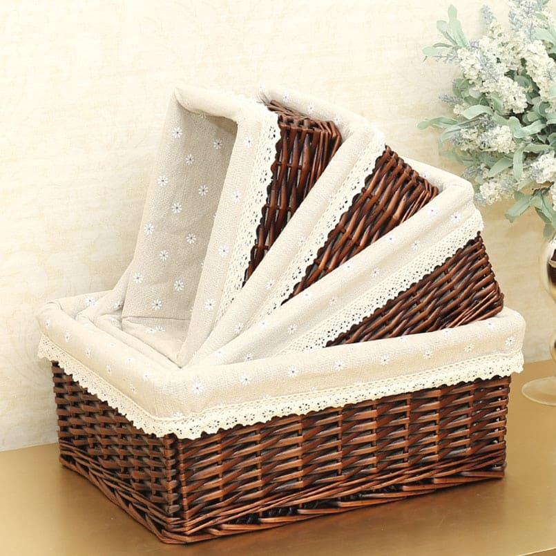 Handmade Rattan Storage Basket - Trendha
