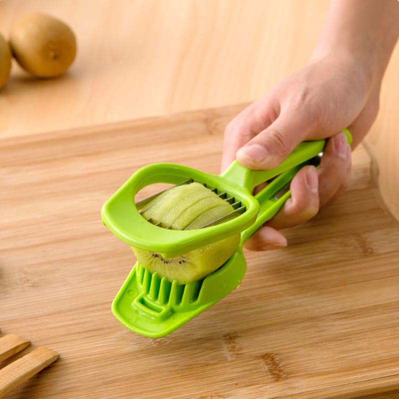 Handy Manual Eco-Friendly Stainless Steel Fruit & Vegetable Slicer - Trendha