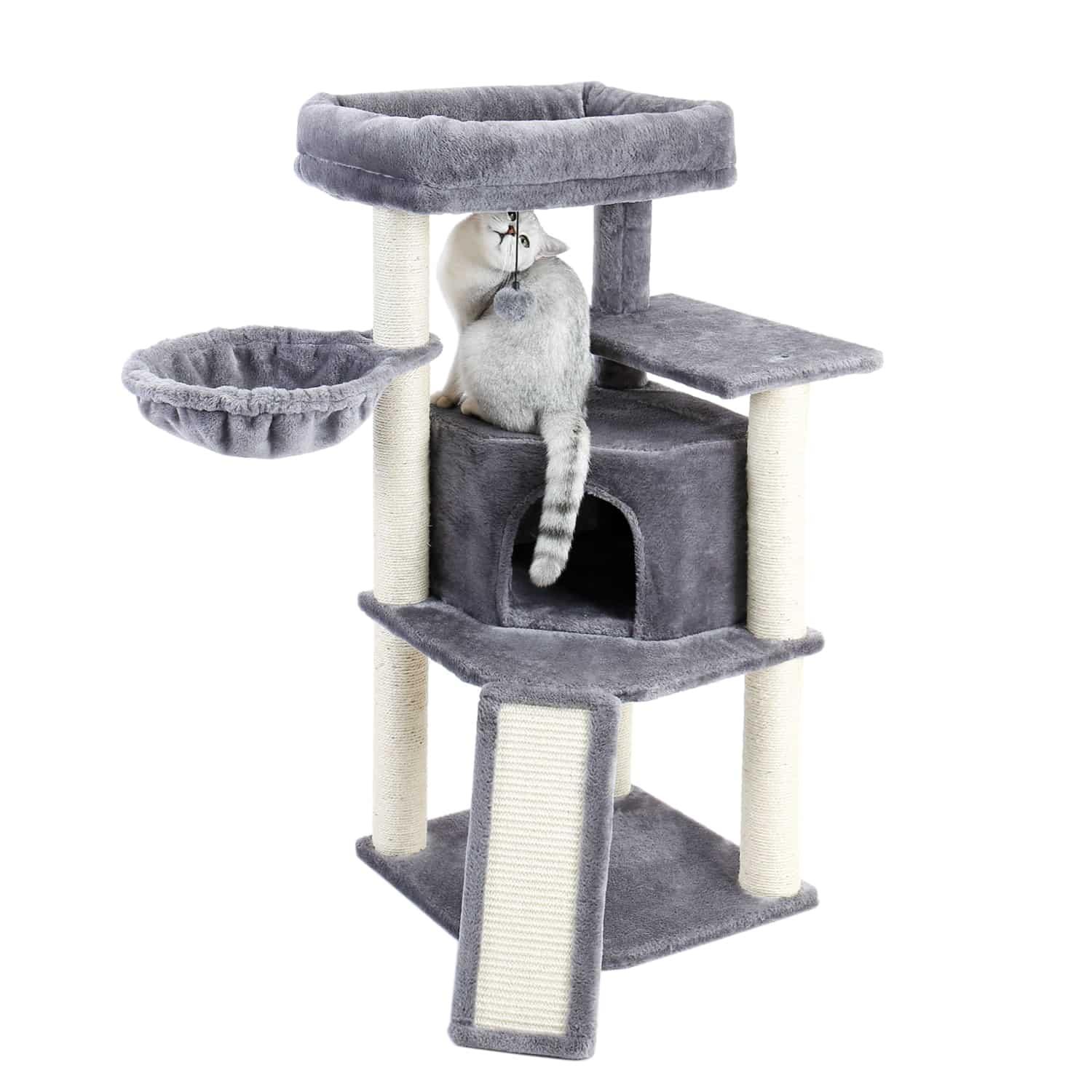 Happy Cat Tree House with Ladder - Trendha