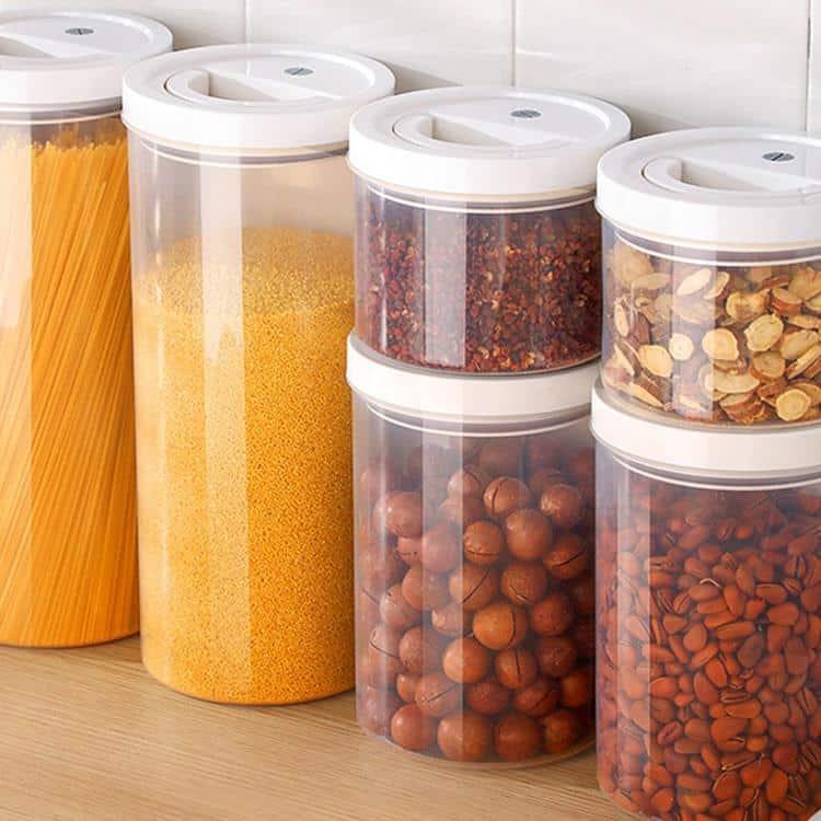 High-Quality Clear Acrylic Can with Lid - Trendha