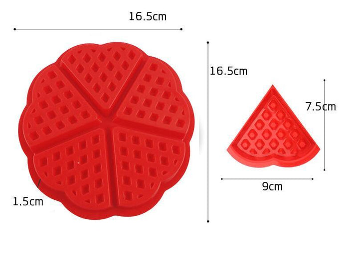 High-quality Silicone Waffle Mold - Trendha