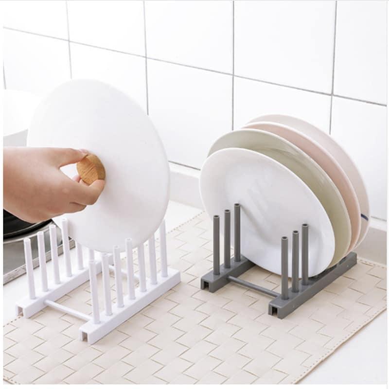 Kitchen Plate and Lid Organizer Rack - Trendha