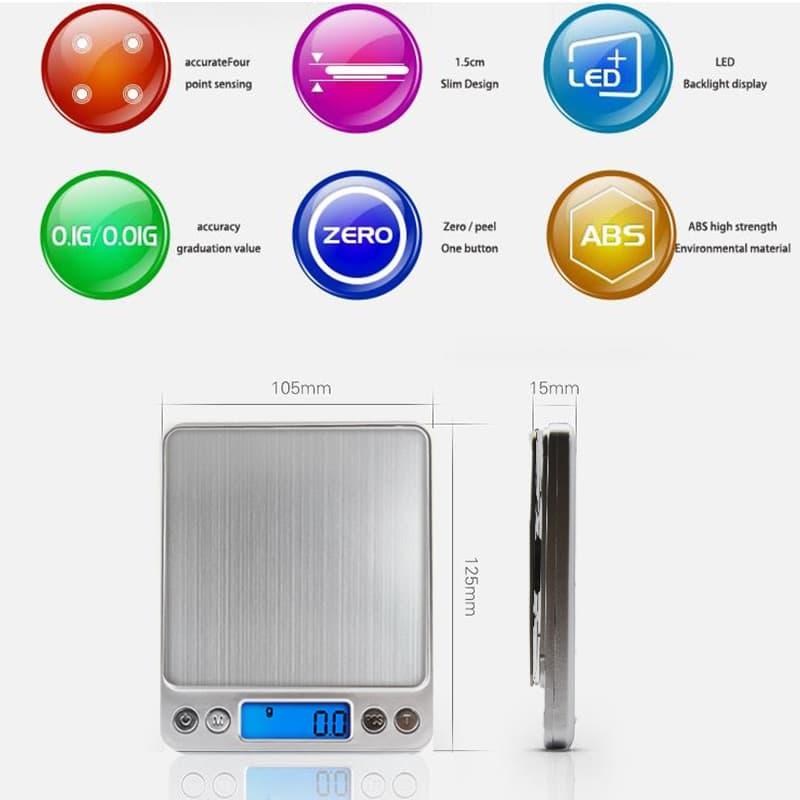 LCD Portable Mini Digital Scale - Trendha