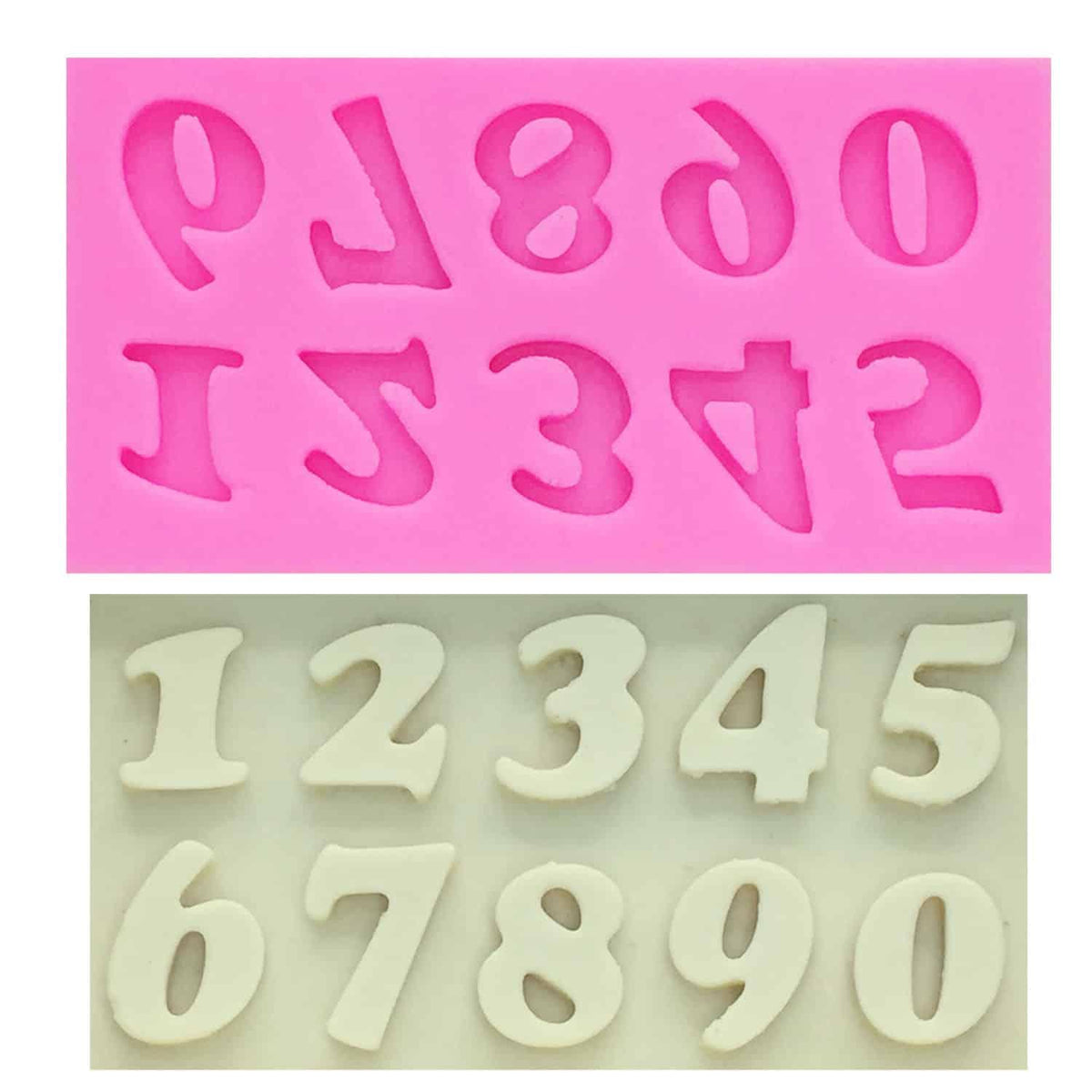 Letter and Number Silicone Cake Molds - Trendha