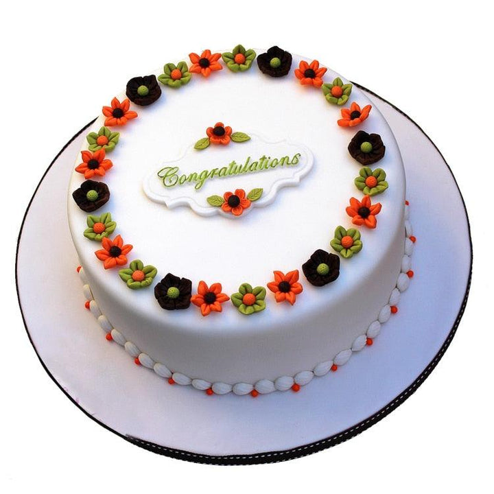 Lovely Flower Shaped Eco-Friendly Silicone Cake Decoration Mold - Trendha