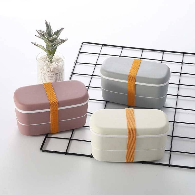 Microwave Compatible 2-Layer Lunchbox - Trendha