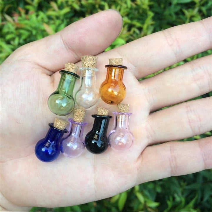 Mini Glass Bottles in Ball Shape - Trendha