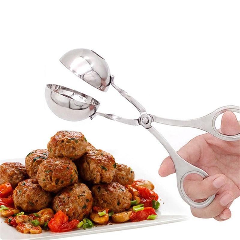Multipurpose Manual Eco-Friendly Stainless Steel Meatball Making Tool - Trendha