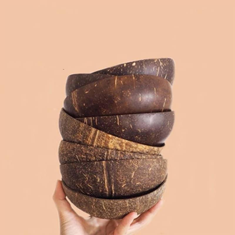Natural Coconut Bowl - Trendha