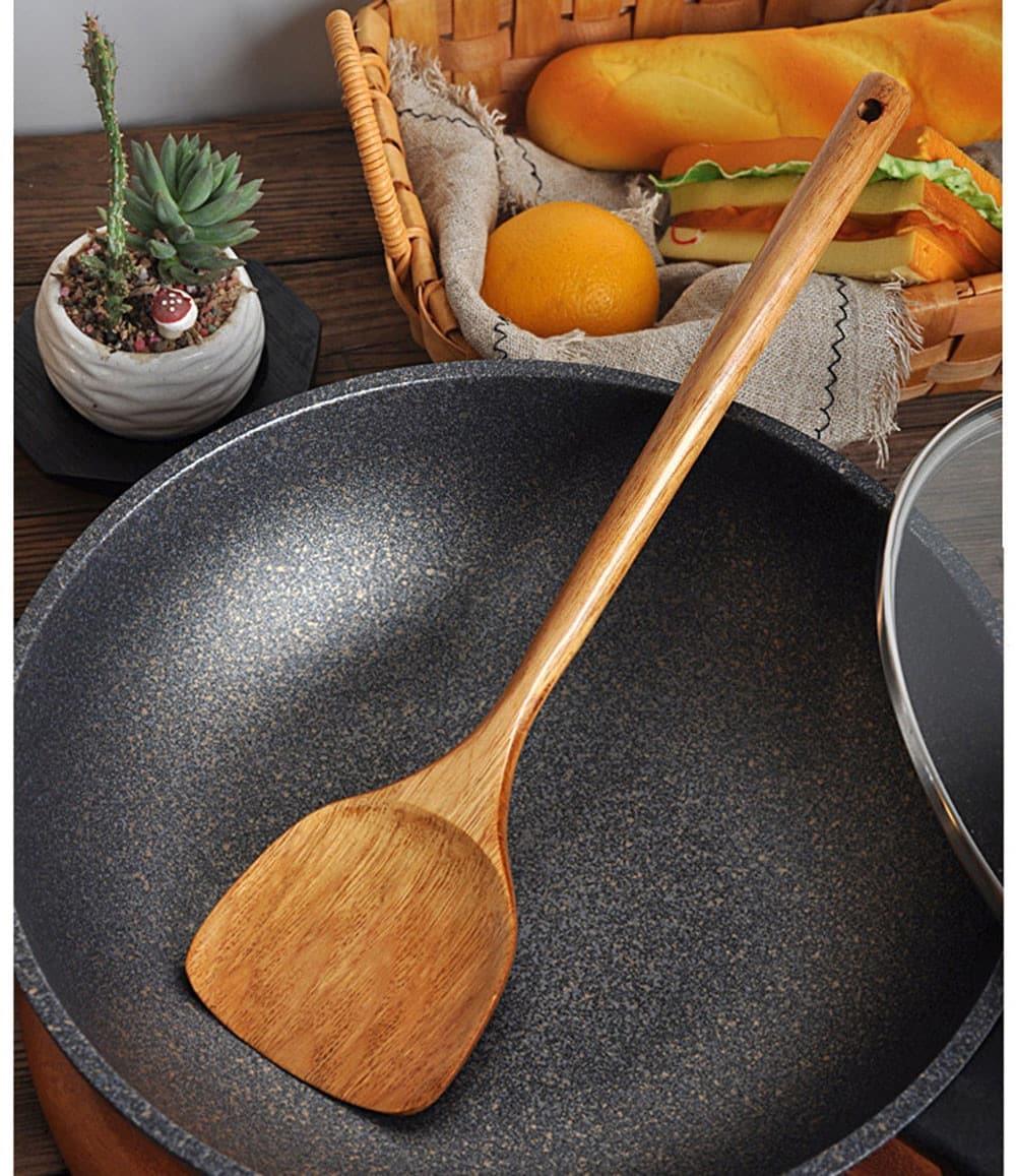Non-stick Wooden Spatula - Trendha