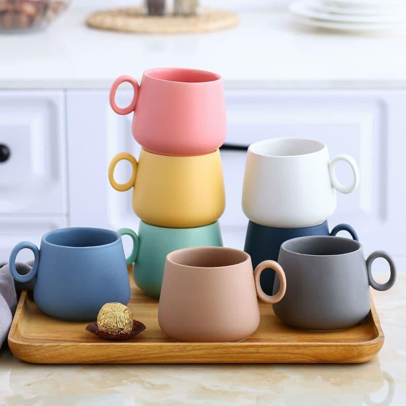 Pastel Ceramic Tea / Coffee Mug - Trendha