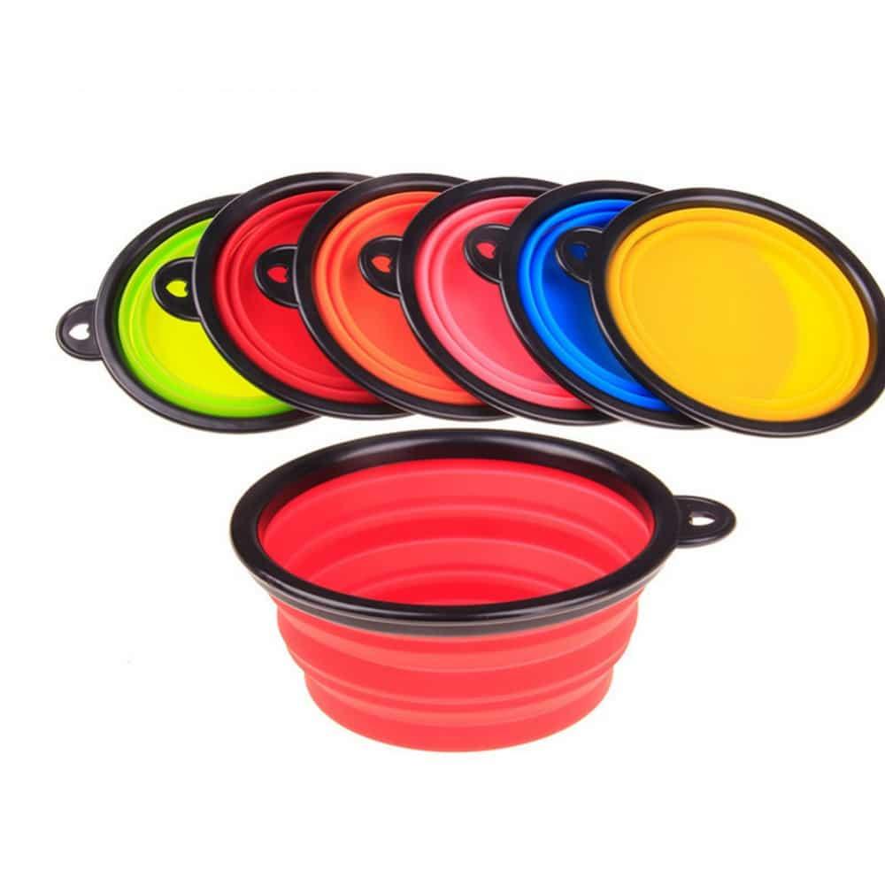 Pet's Foldable Portable Colorful Bowls - Trendha