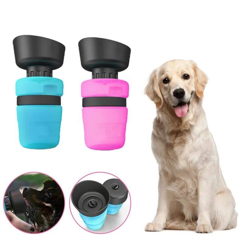 Pet Travel Foldable Water Bottle - Trendha