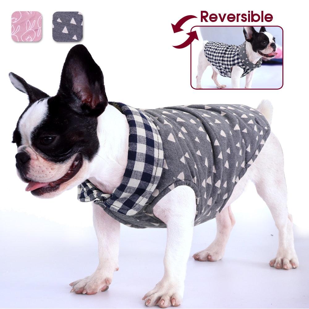 Plaid Print Vest for Dogs - Trendha