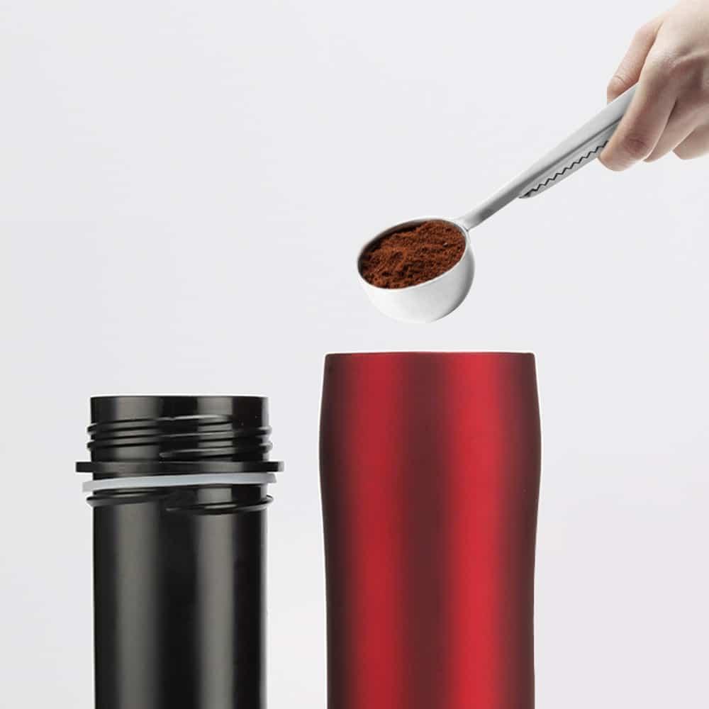 Portable French Press with Double Wall Vacuum - Trendha