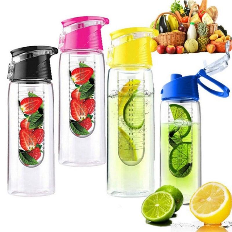 Portable Water Bottle with Fruit Infuser - Trendha