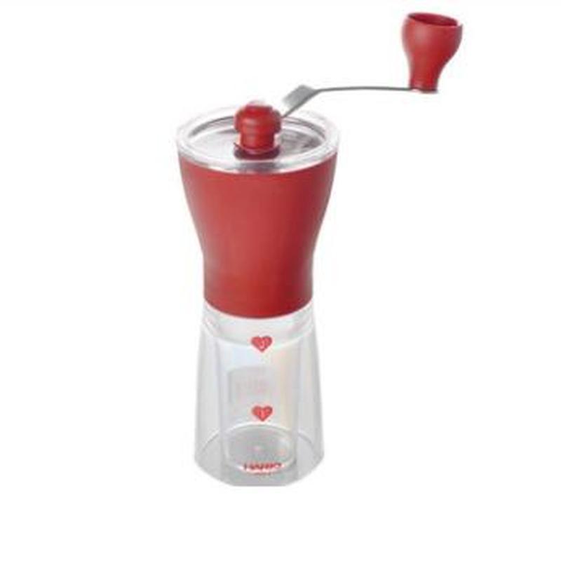 Powder Coffee Grinder in Black and Red - Trendha