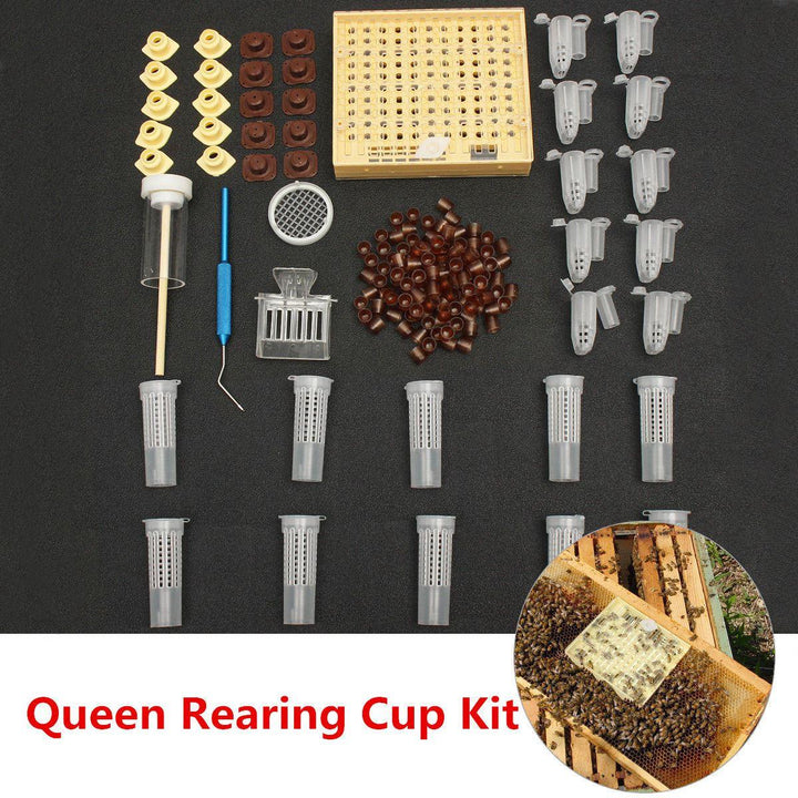 Queen Rearing Cultivating Catching 155 pcs Kit - Trendha