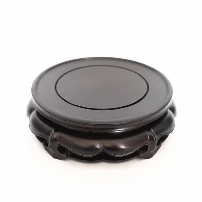 Round Rosewood Aquarium Stand - Trendha