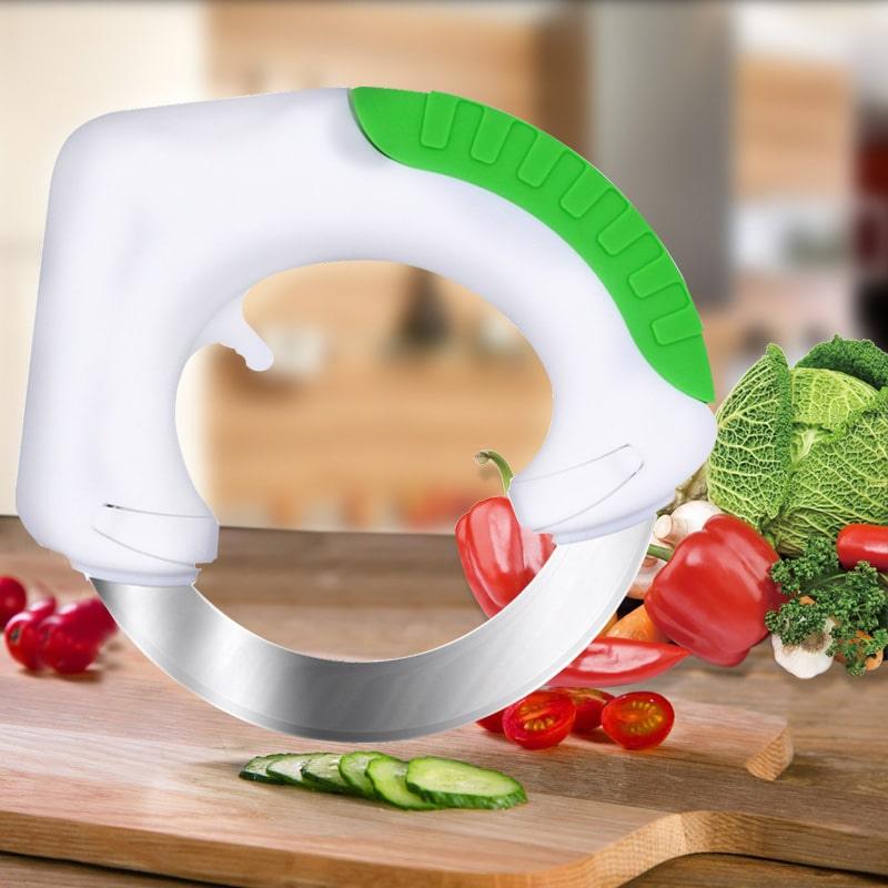 Round Sharp Kitchen Vegetable Slicer Knife - Trendha