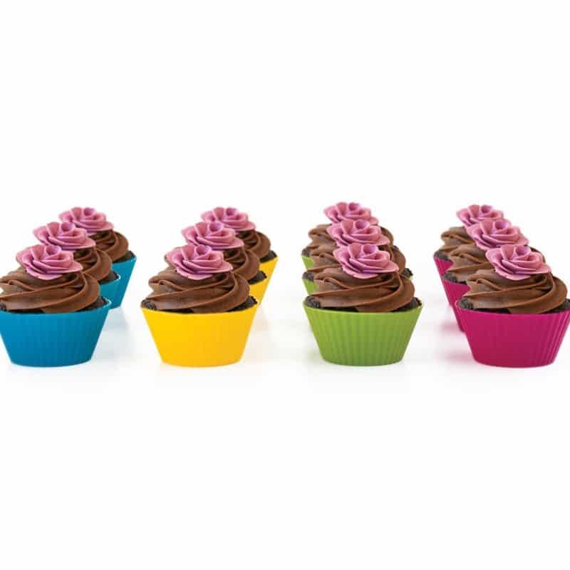 Set Mini Round Silicone Cake Molds - Trendha