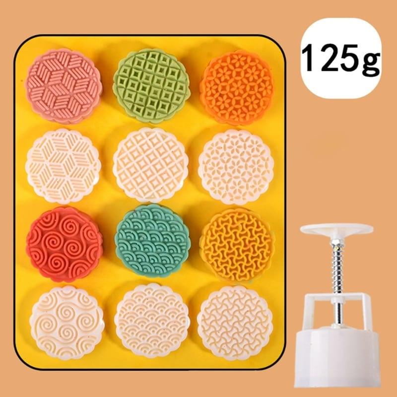 Set of 6 Chocolate Stamps in Shape of Flower - Trendha