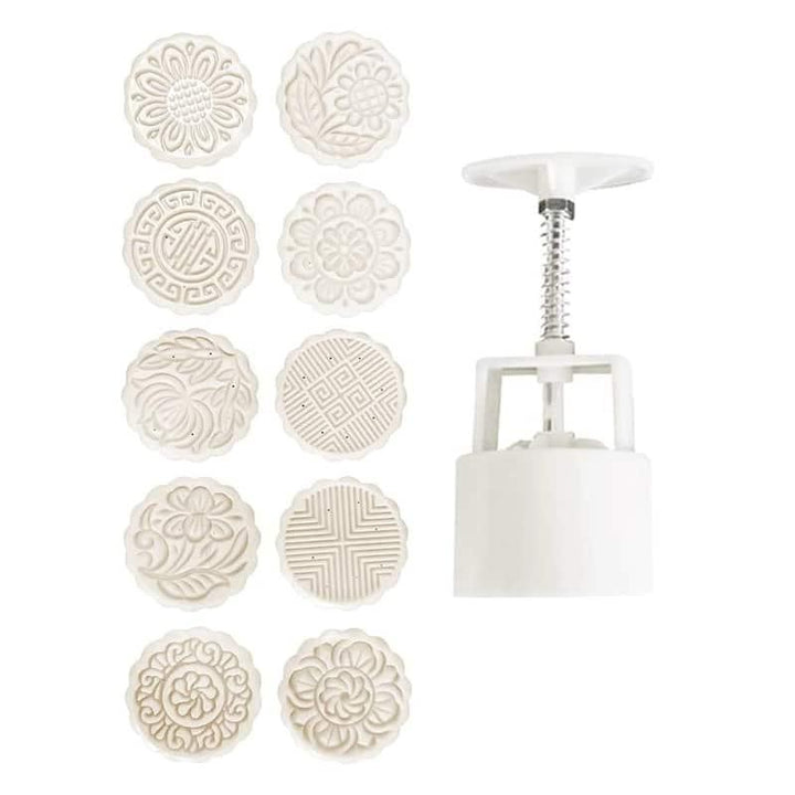 Set of 6 Chocolate Stamps in Shape of Flower - Trendha