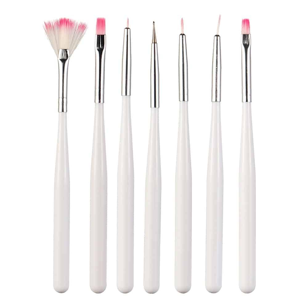 Set of Seven Baking Brushes