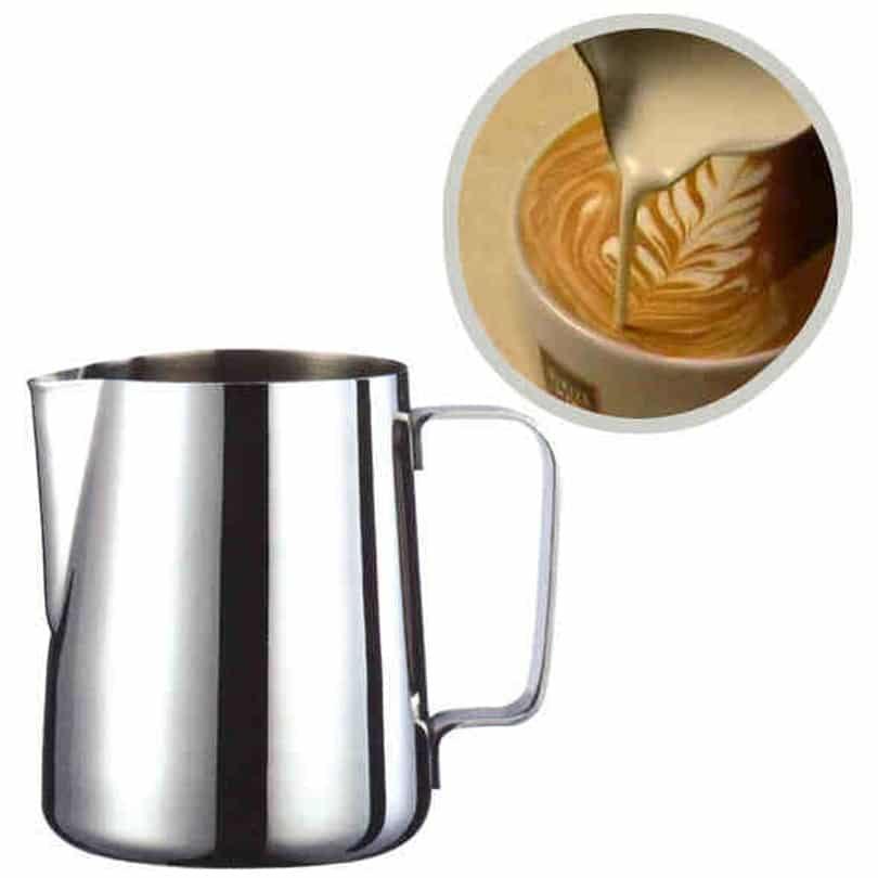 Silver Metal Milk Jug - Trendha