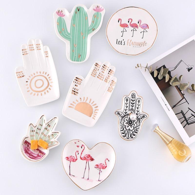 Small Ceramic Dish Plate - Trendha