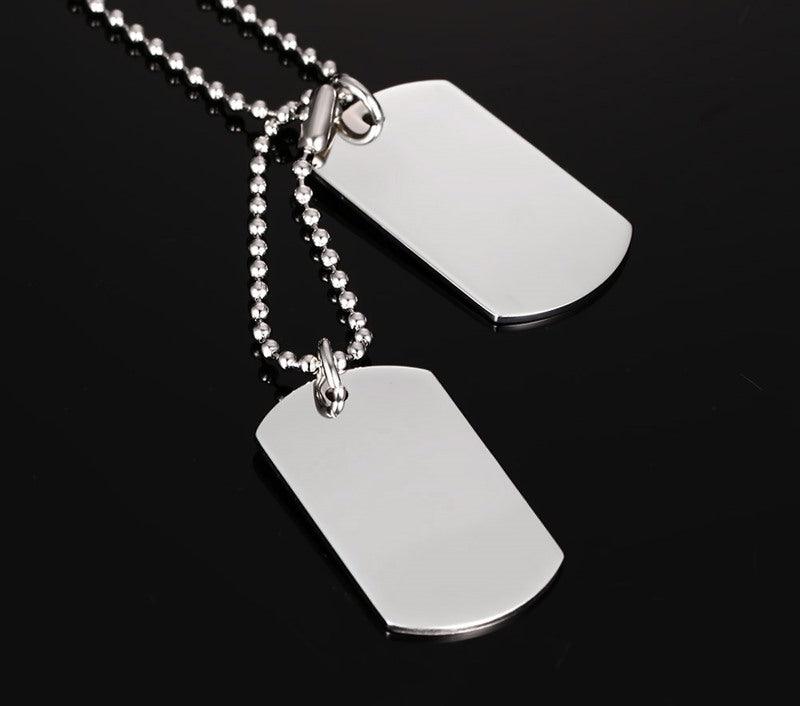 Stainless Steel Dog Tag - Trendha
