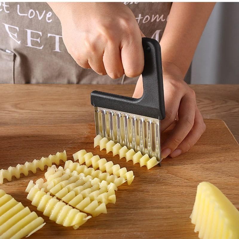 Stainless Steel Potato Chips Slicer - Trendha