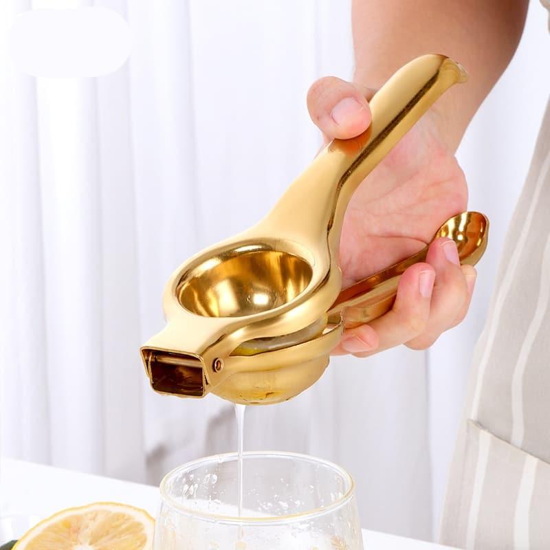 Stainless Steel Rainbow Coloured Squeezer - Trendha