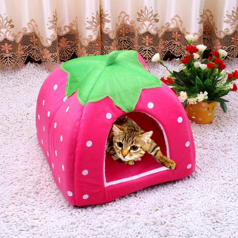 Strawberry House for Pets - Trendha