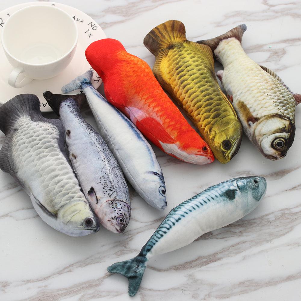 Stuffed Fish Cat Toy - Trendha