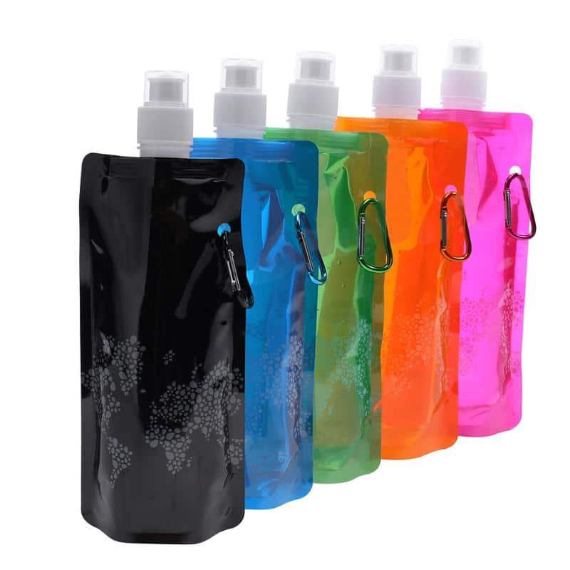 Ultralight Foldable Silicone Water Bottle - Trendha