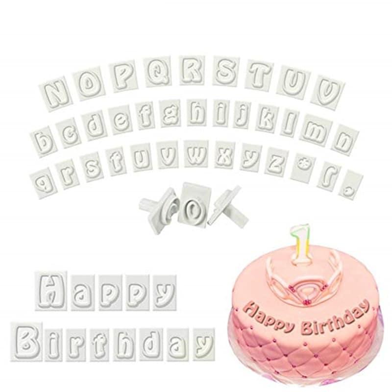Uppercase and Lowercase Alphabet Cookie Cutters Set