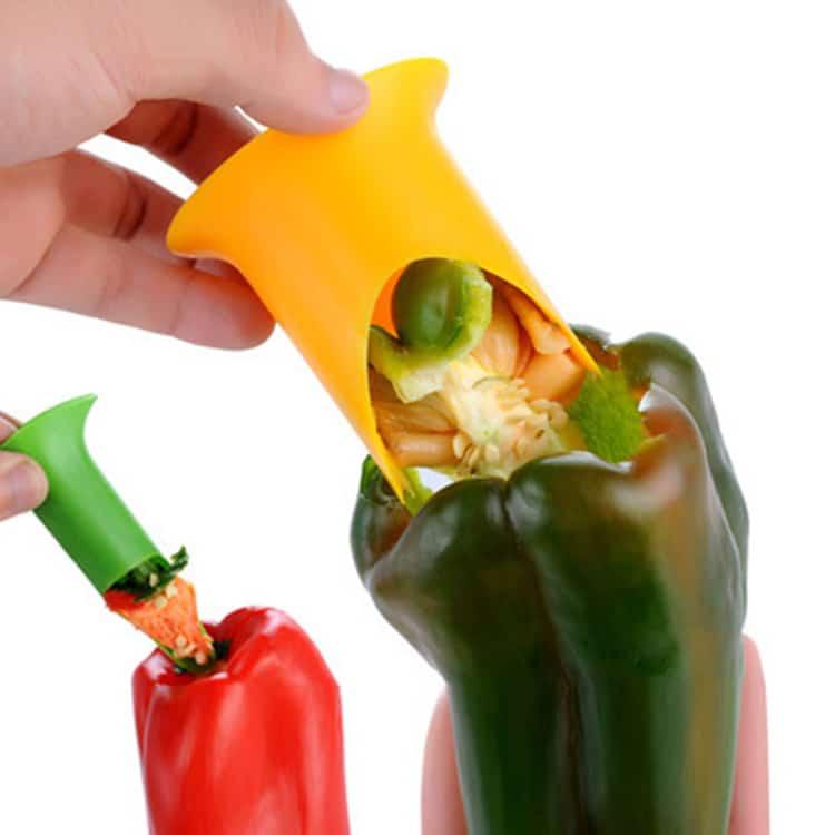 Useful Handy Manual Eco-Friendly Plastic Vegetable Corers Set - Trendha