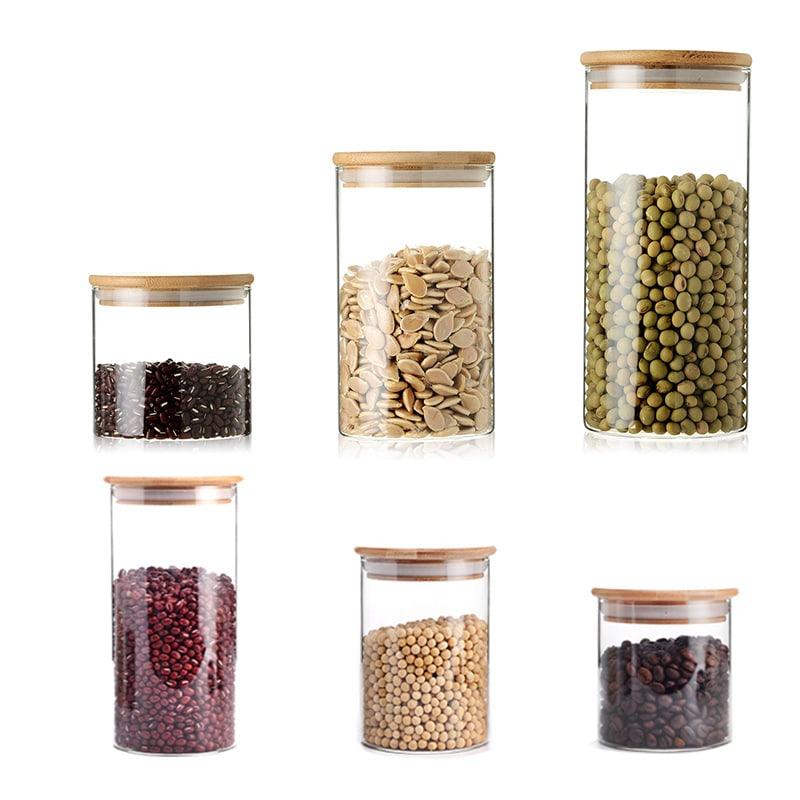 Vacuum Glass Storage Jars for Kitchen - Trendha