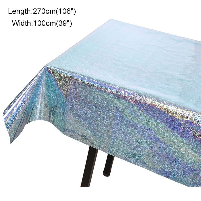 Waterproof Party Glitter Disposable Table Cloth - Trendha